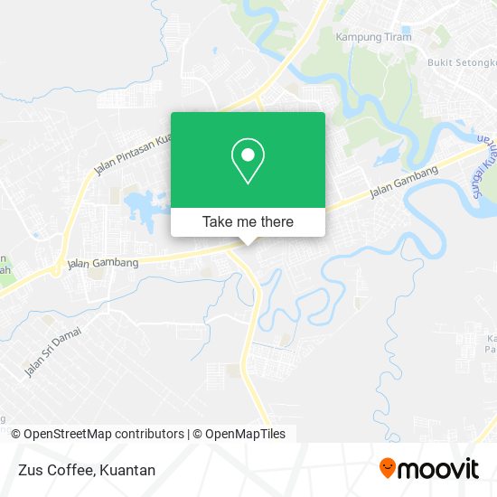 Zus Coffee map