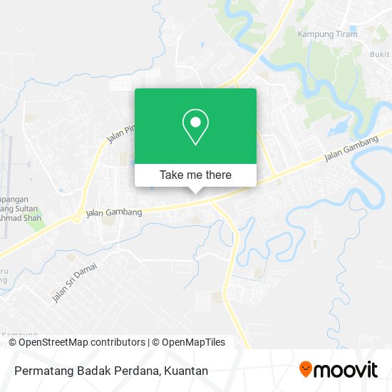 Permatang Badak Perdana map
