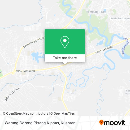 Warung Goreng Pisang Kipsas map