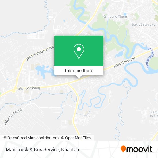 Man Truck & Bus Service map