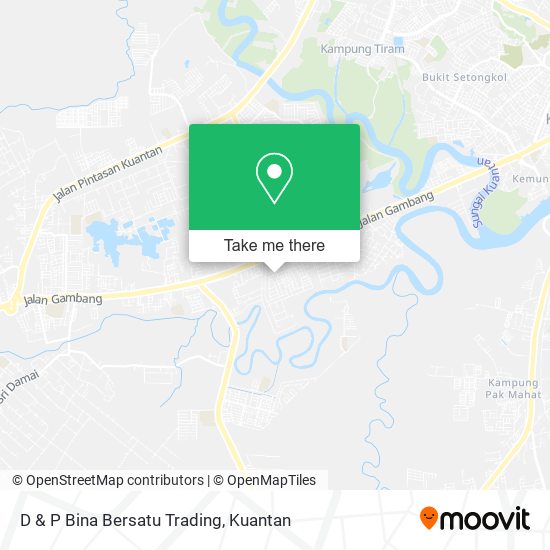 D & P Bina Bersatu Trading map