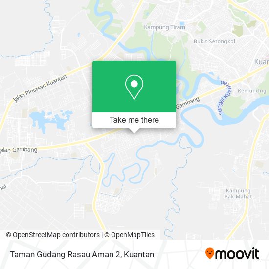Taman Gudang Rasau Aman 2 map