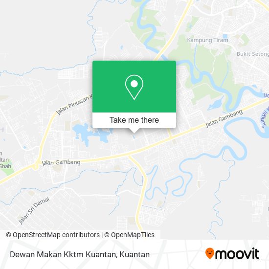 Dewan Makan Kktm Kuantan map