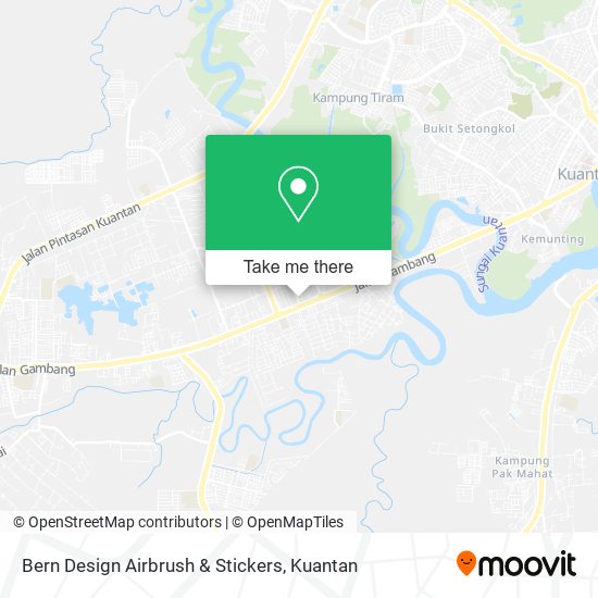 Bern Design Airbrush & Stickers map