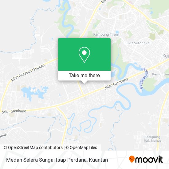 Medan Selera Sungai Isap Perdana map