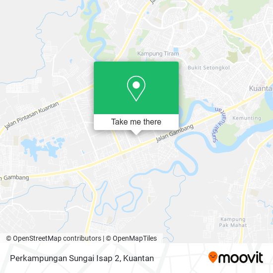 Perkampungan Sungai Isap 2 map