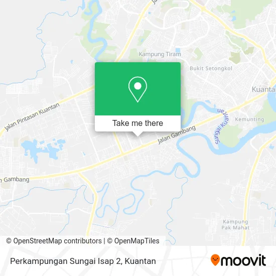 Perkampungan Sungai Isap 2 map