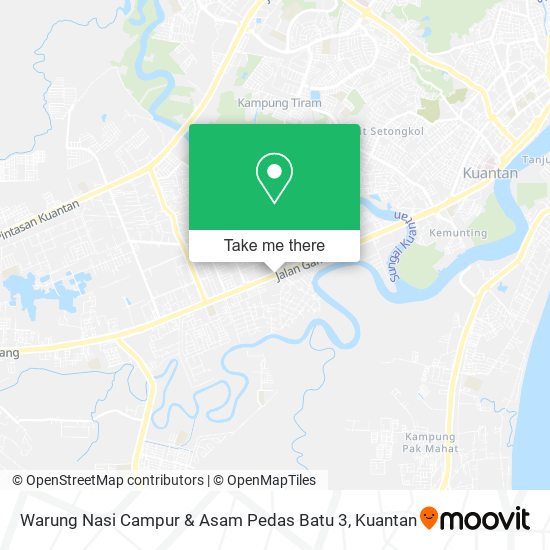 Peta Warung Nasi Campur & Asam Pedas Batu 3