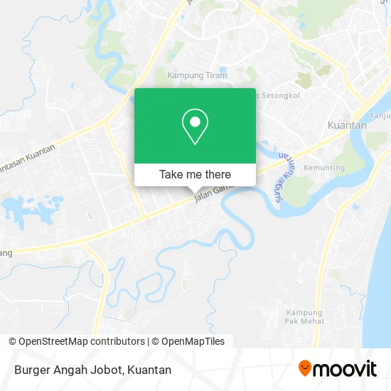 Burger Angah Jobot map