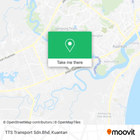 TTS Transport Sdn.Bhd map