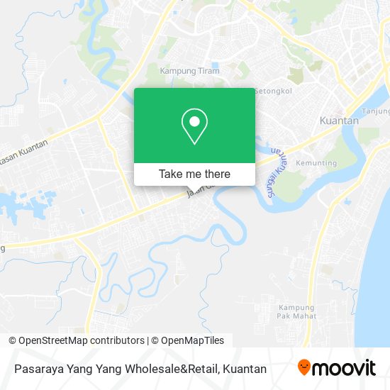Pasaraya Yang Yang Wholesale&Retail map
