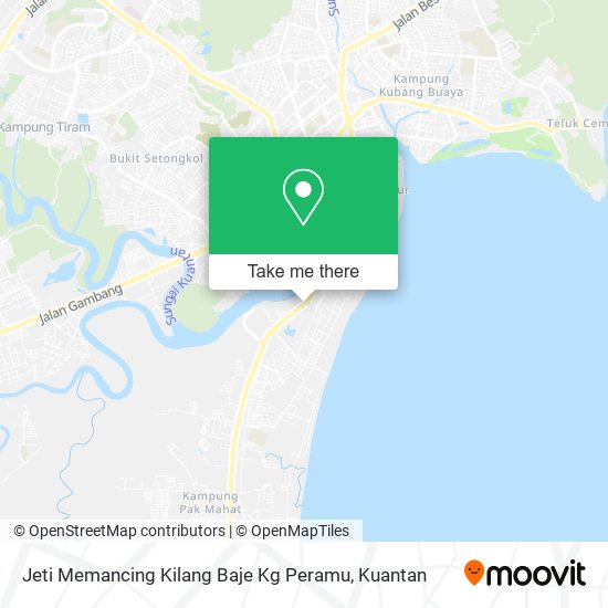 Jeti Memancing Kilang Baje Kg Peramu map