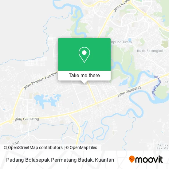 Padang Bolasepak Permatang Badak map