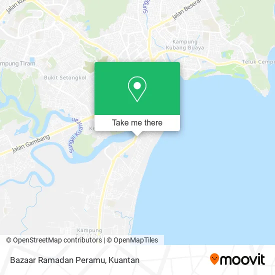 Bazaar Ramadan Peramu map