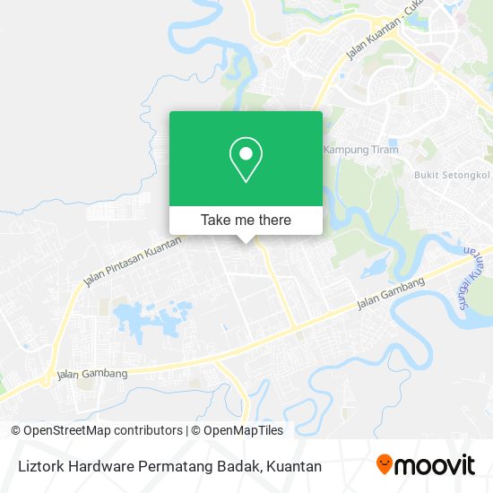 Peta Liztork Hardware Permatang Badak