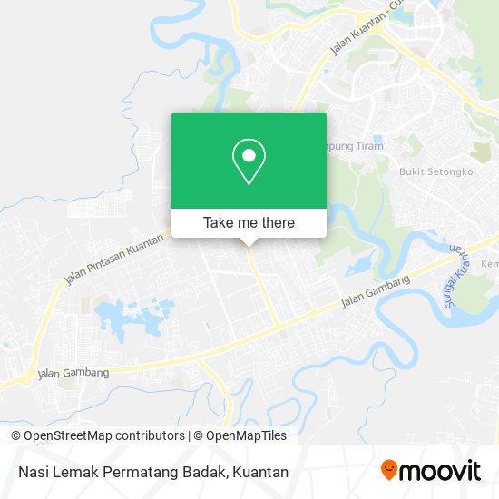 Peta Nasi Lemak Permatang Badak