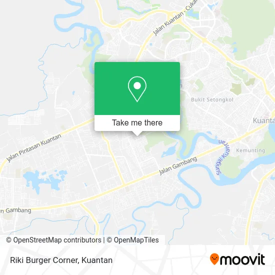 Riki Burger Corner map