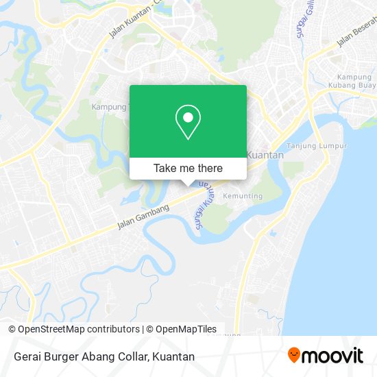 Gerai Burger Abang Collar map