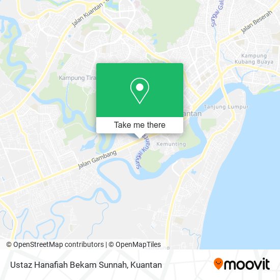 Ustaz Hanafiah Bekam Sunnah map