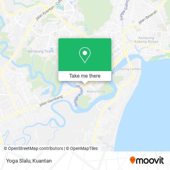 Yoga Slalu map