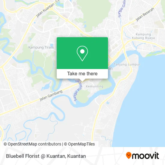 Bluebell Florist @ Kuantan map