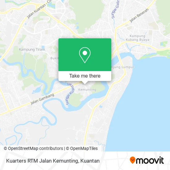 Kuarters RTM Jalan Kemunting map