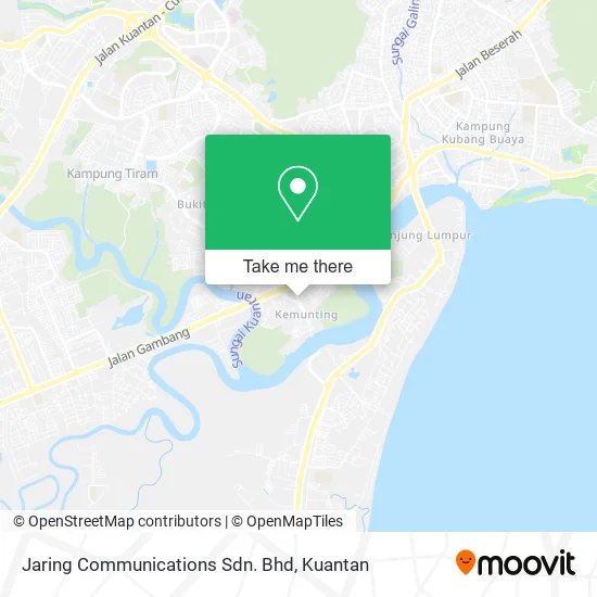 Jaring Communications Sdn. Bhd map