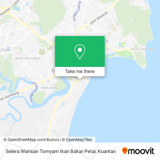 Selera Warisan Tomyam Ikan Bakar Petai map