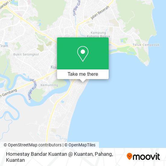 Peta Homestay Bandar Kuantan @ Kuantan, Pahang