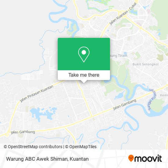 Peta Warung ABC Awek Shiman