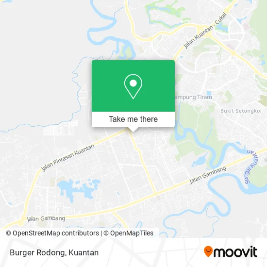 Burger Rodong map