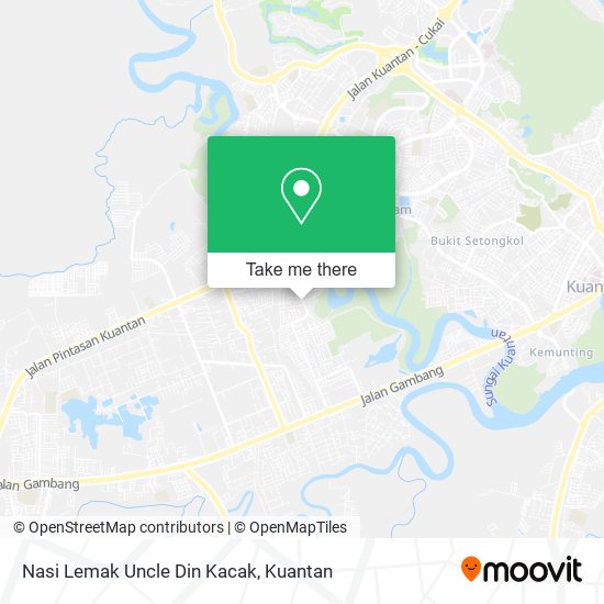 Peta Nasi Lemak Uncle Din Kacak