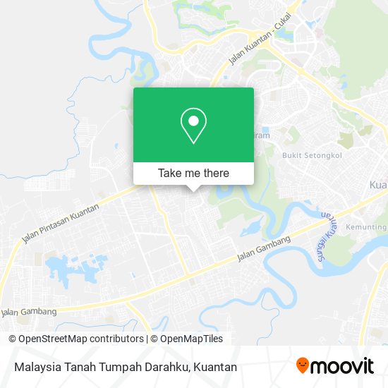Malaysia Tanah Tumpah Darahku map
