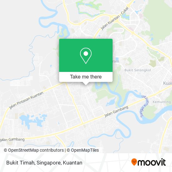 Peta Bukit Timah, Singapore