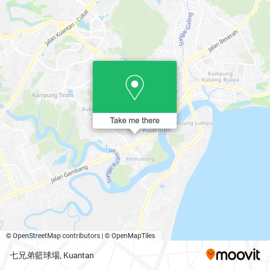 七兄弟籃球場 map