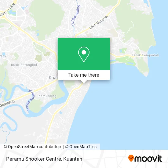 Peramu Snooker Centre map