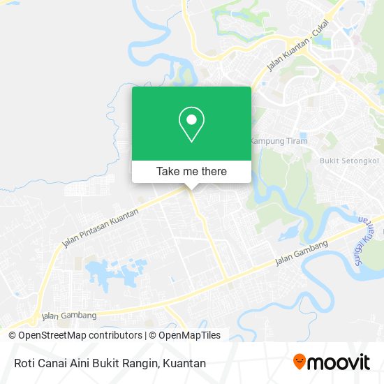 Roti Canai Aini Bukit Rangin map