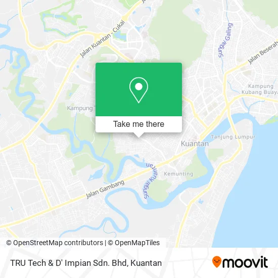 TRU Tech & D' Impian Sdn. Bhd map