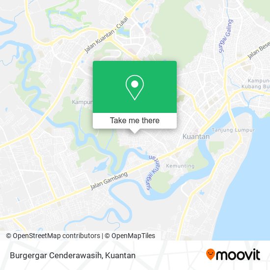 Peta Burgergar Cenderawasih