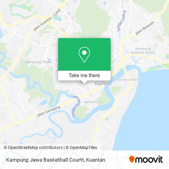 Kampung Jawa Basketball Courtt map