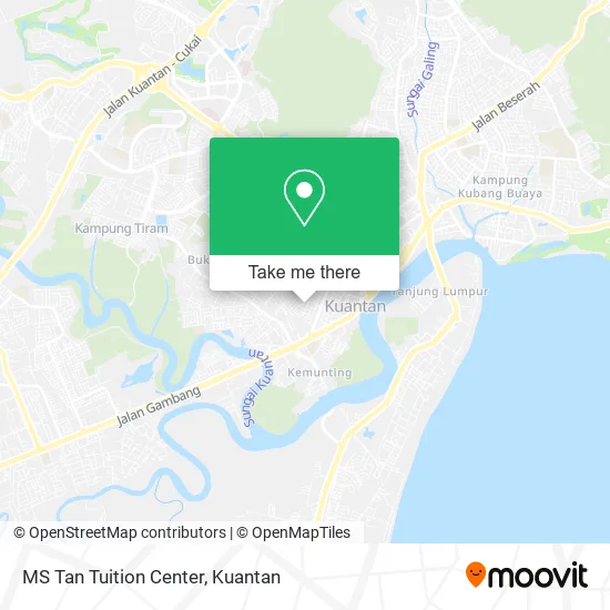 MS Tan Tuition Center map
