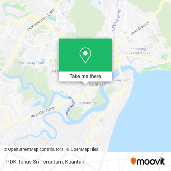 PDK Tunas Sri Teruntum map