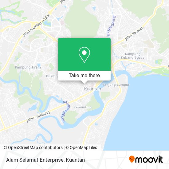 Peta Alam Selamat Enterprise