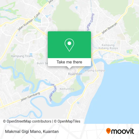 Makmal Gigi Mano map