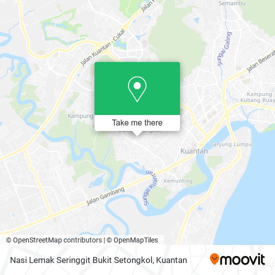 Nasi Lemak Seringgit Bukit Setongkol map