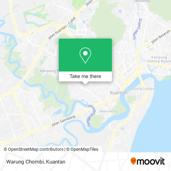 Warung Chombi map