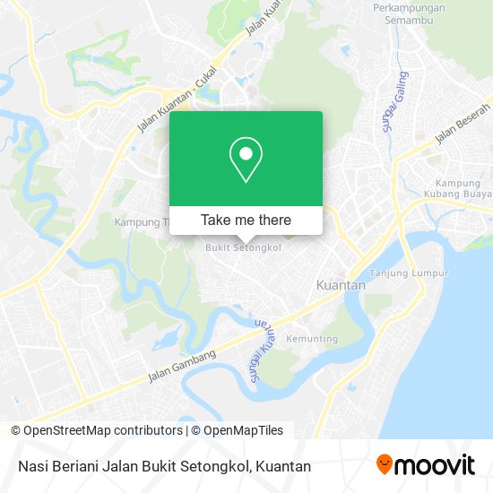 Nasi Beriani Jalan Bukit Setongkol map