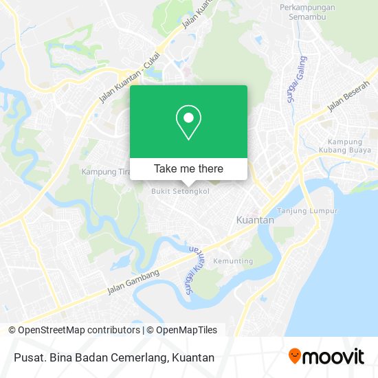 Pusat. Bina Badan Cemerlang map