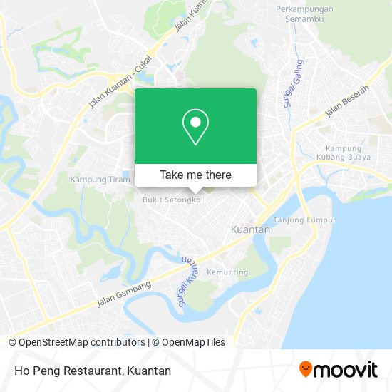 Ho Peng Restaurant map