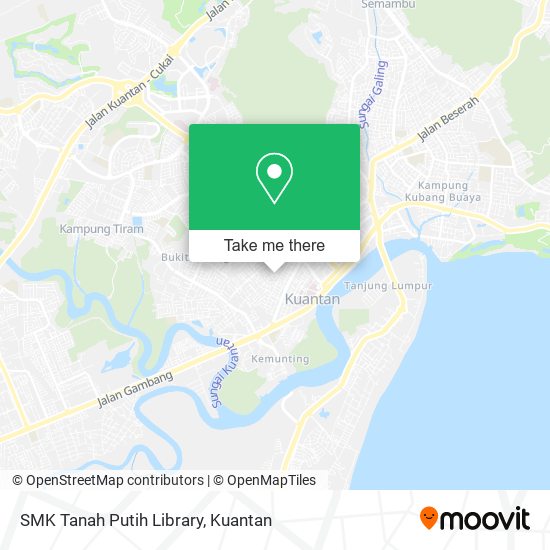 Peta SMK Tanah Putih Library